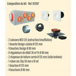 KIT ACCESSOIRES KALIX NF VMC 10 PIECES