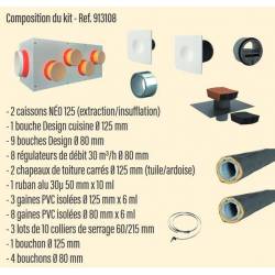 KIT ACCESSOIRES KALIX NF VMC 10 PIECES + GAINES