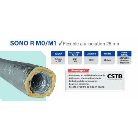 SONO R M0/M1 Ø450 L10M  30145010 EOLIANCE HABITAT