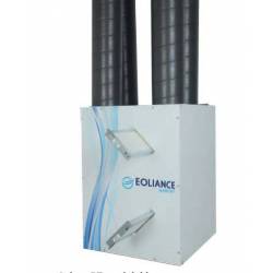 GAINE PE SEMI RIGIDE D125 2M GRIS  913186 EOLIANCE HABITAT