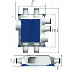 KIT EVOLIS AVEC BOUCHES CORDELETTE  913080 EOLIANCE HABITAT
